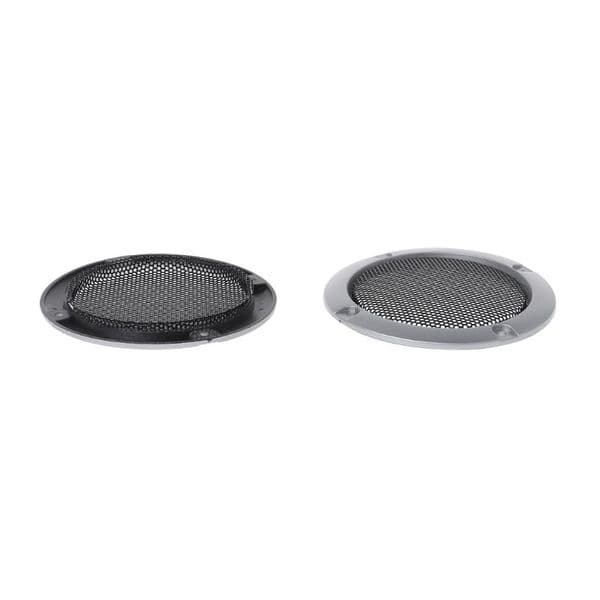 P82F 2PCS Speaker Grills 3" Protective Subwoofer Frame Grille Cover Steel Mesh Decorative Circle DIY Accessories