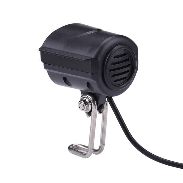 2 in 1 E-bike LED Light Headlight DC 36V 60V Ebike Handlebar Lamp Flashlights Waterproof Electric Scooter Front Light with Horn