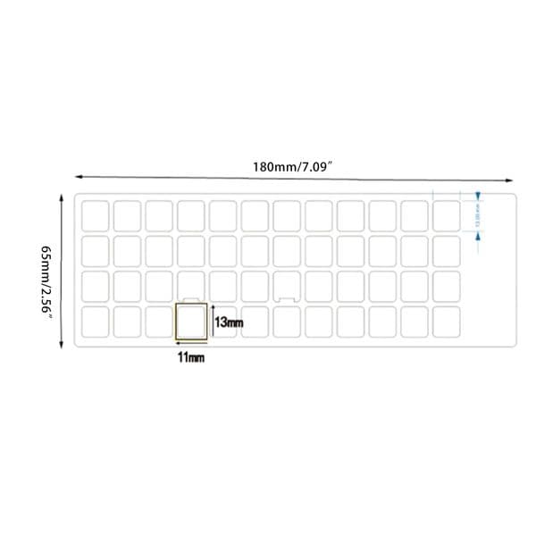 Ukrainian Keyboard Stickers Ukraine Transparent Background with White/Color Lettering for Computer Keyboard Keys