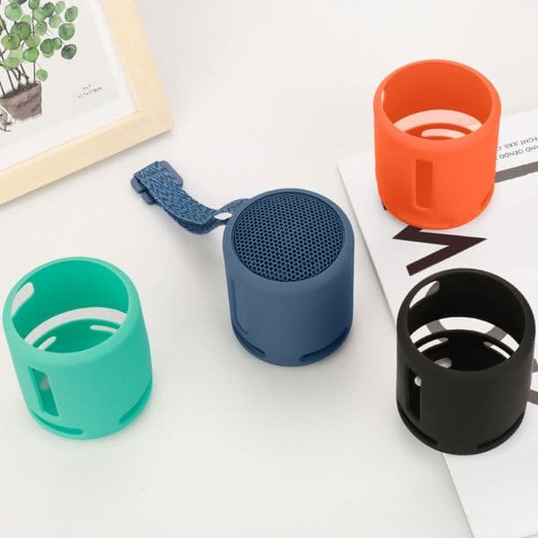 Custodia protettiva per altoparlante in Silicone per altoparlante Sony SRS-XB13 custodia portatile antigraffio e antipolvere con cinturino a mano