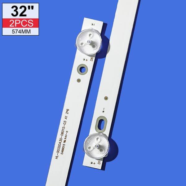 TV's LED Backlight Strips For DEXP H32D7100E H32D71100E Band Ruler HL-00320A30-0601S-07 A1 2*6 HL-00320A30-0601S-03 A1 2*6 Lane
