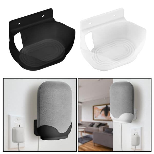 Wall Mount Holder for Voice Assistant Portable Audio Mount Stand In Bathroom Kitchen Bedroom Study