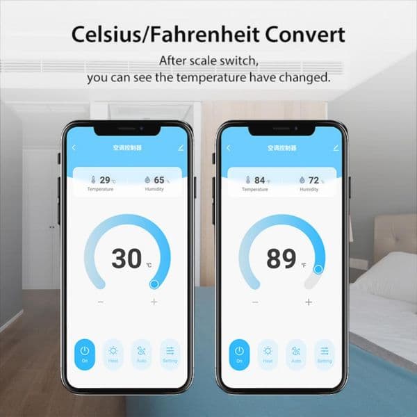 CORUI Tuya WIFI Smart Temperature And Humidity Sensor Indoor Intelligent Sensor Smart Life Remote Control With Alexa Google Home