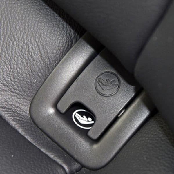 Black Child Seat Safety Belt Slot Trim Cover 4G8887187 4G8887233 For A6 C7 A7 S6 S7 RS6 RS7 High Quality Car Accessories