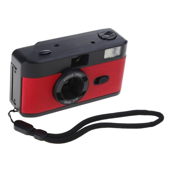 DXAB 35mm Film Camera with Built in Reusable Camera for Hobbyist Photographers