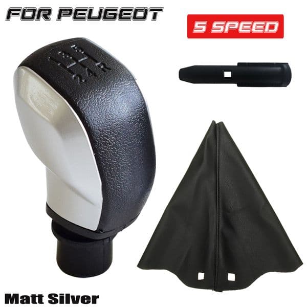MT 5 Speed Gear 2025 Shift Knob For Peugeot new 306 307 301 206 207 308 508 C4L C2 for Citroen Sega Triumph Senna Elysee Picasso