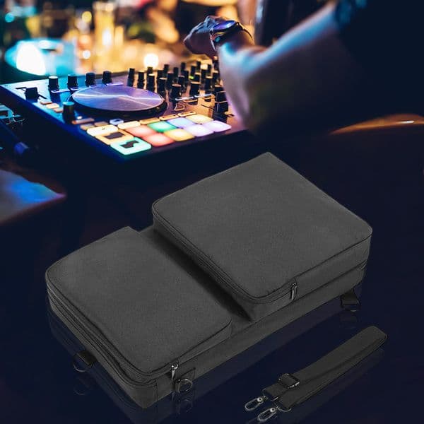 Portable DJ Disc Player Carrying Case Dustproof Carrying Storage Bags Scratch-resistant Accessories for Pioneer DDJ-400 DDJ-FLX4