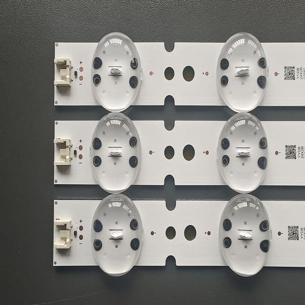 3pcs LED Backlight 8leds for LIG 50UK6510PSF 50UK6510 50UK6520PSA 50UK6520 50UK6500 50UK6470PLC HC500DQN-VCUR/L 50UK63/65_INX
