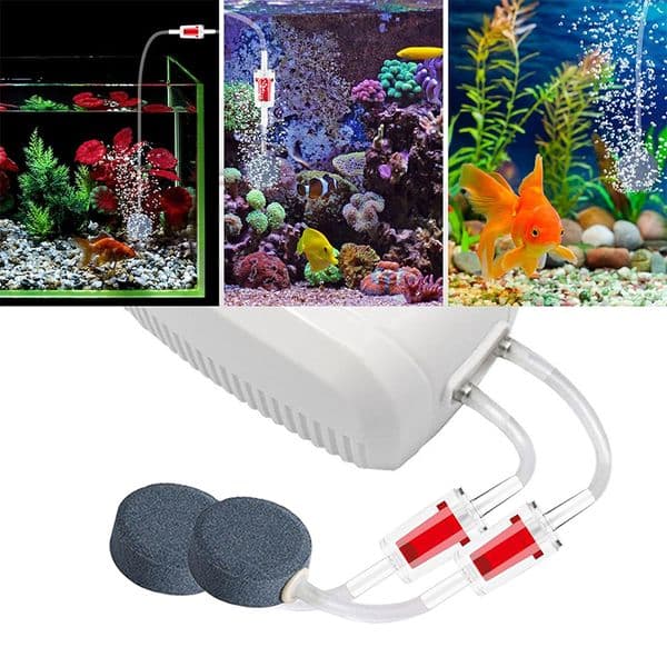 10PCS Red Clear Air Check Valve - Non-Return One Way Check Valve For Aquarium Air Pump Fish Tank Aerator