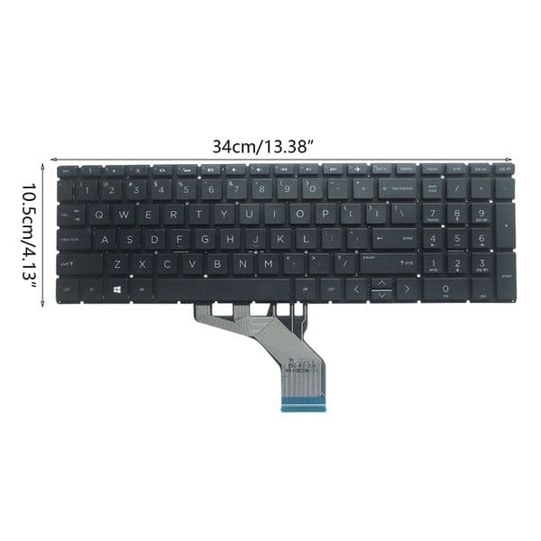 Well Tested Laptop Keyboard For HP 15-DA 15-DB 15-DX 15-DR 250 G7 255 G7 15-CX 0020C TPN-C135 US Keyboard With Backlight