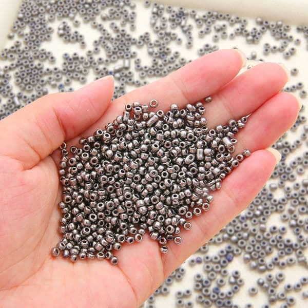 15g/lot 2mm Crystal Spacer Czech Glass Seed Beads For Jewelry Making Handmade Sewing DIY Craft Earring Necklace Bracelet Charms