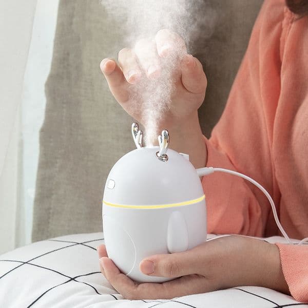 Air Humidifier Household Bedroom Mini Mist Maker Fogger Capacity Air Students Mute USB Office Spray Automobile Fragrance
