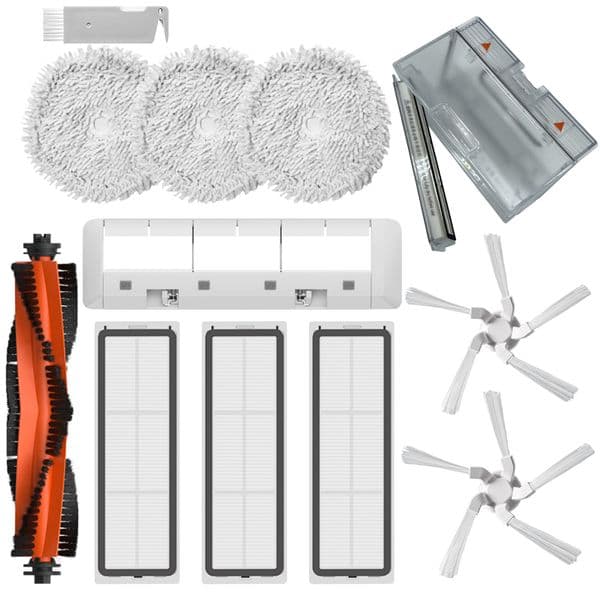 Replacement For XiaoMi Dreame Bot new W10 Pro/Self-Cleaning Robot Vacuum And Mop Main Side Brush Hepa 2025 Filter Mop Pads Dust Box Parts