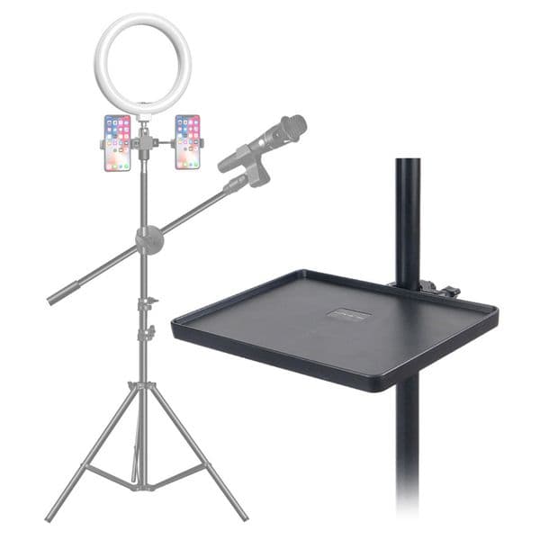 Thicken Sound Card Tray Live Microphone Plastic Stand Tray Stand Live Microphone Hoder Fit for Live Tripod Bracket Accessories