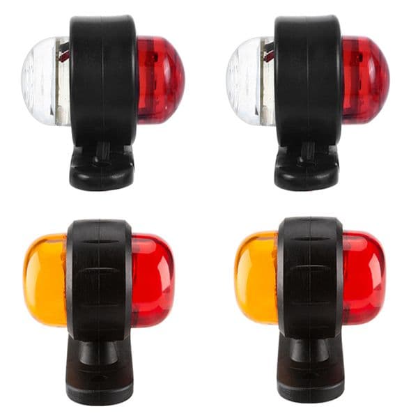 Trailer Led Tail Light 12V 24V Truck Clearance Lights Caravan Van Side Marker Light Lorry Tail Light Signal Lamp