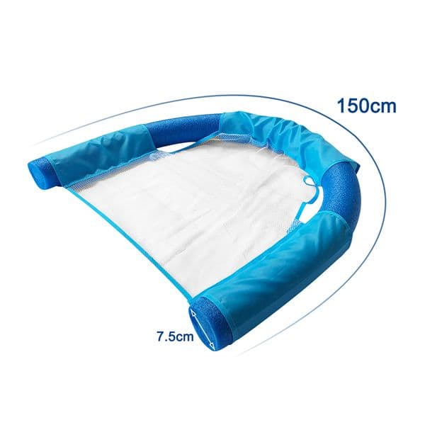 Floating Pool Water Hammock Pool Float Durable Floating Noodle Chair Flexible Portable Net Cover Pool Chair Swimming Accessories