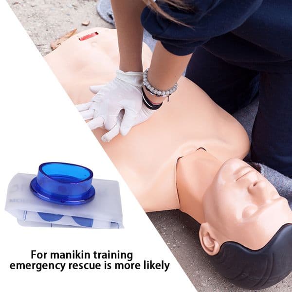 1-100Pcs Breathing Mask Emergency Rescue Disposable First Aid Respirator Mouth To Mouth CPR Face Shield Artificial Respiration