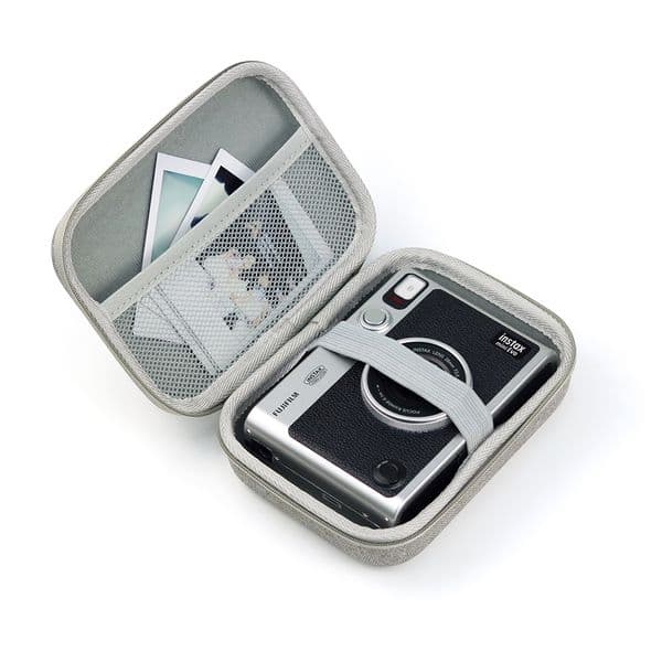 For Fujifilm Instax Mini EVO Camera Accessories PU Leather/ Crystal/ EVA Pattern Hard Shell Camera Bag With Shoulder Strap