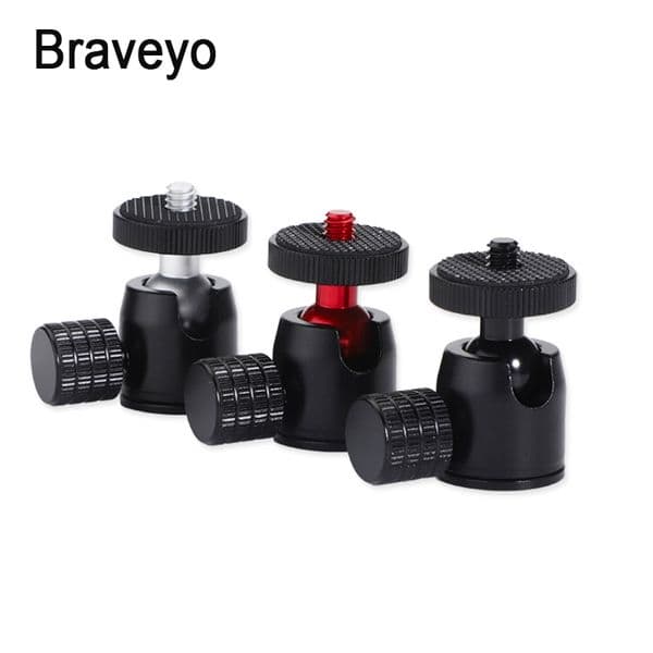 Tripod Mini Ballhead Small Portable Mobile Phone Holder SLR Camera Mount Adapter Photography Accessories 1/4 Interface For Dslr