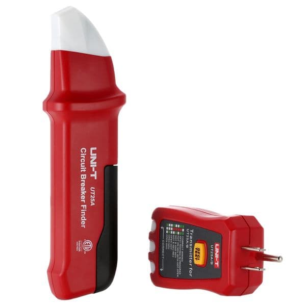 UNI-T UT25A Circuit Fuse Breaker Finder Tool Kit LED Indicator Professional Automatic Diagnostic Circuit Breaker Finder Tester d1818