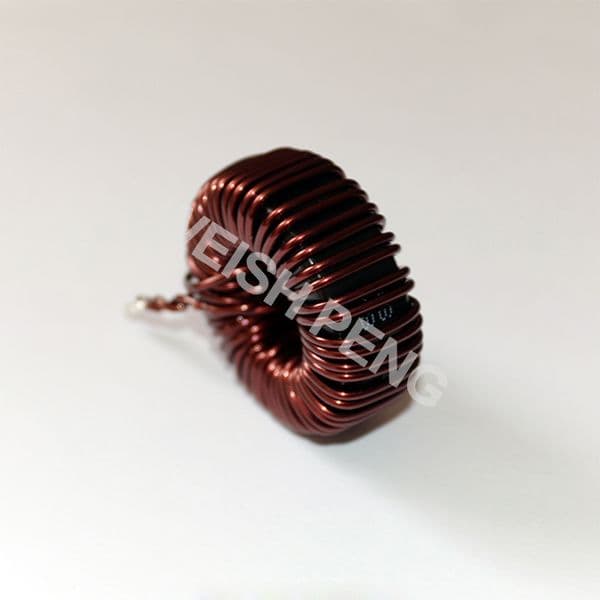 KS157125A-100uh 30A Ferrosilicon-aluminium Toroid Core Inductor Magnetic Coil Sendust Inductor copper line1.5*2