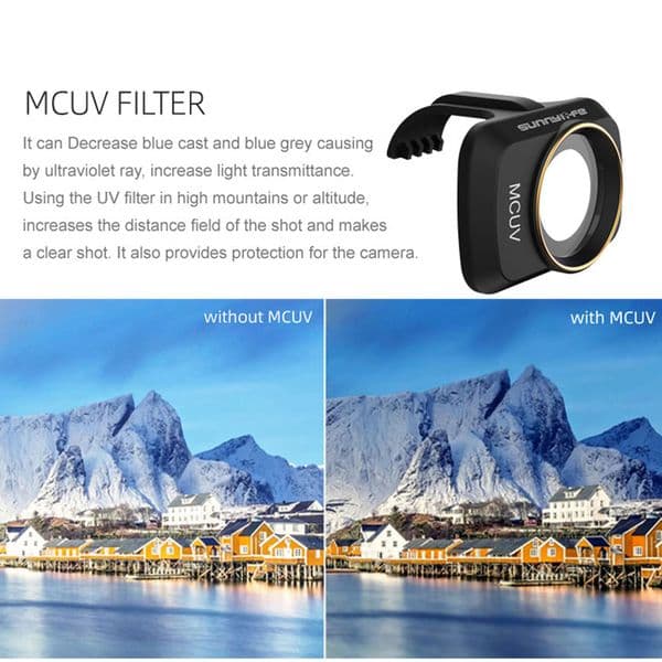 Done Filter 2025 Set For new DJI Mavic Mini/2/SE Filters Neutral Density Polar For DJI Mini SE Camera Accessories UV CPL ND NDPL4/8/16/32