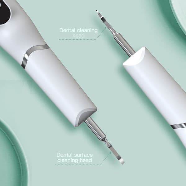 Ultrasonic Tooth Stain Remover Electric Teeth Stain Remove Dental Stain Cleaner Teeth Whitening Device Dental Tools in Set