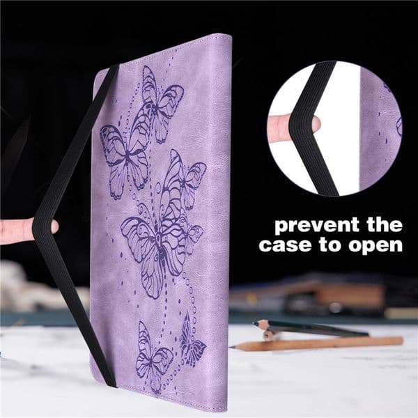 Tablet Case for Samsung Galaxy Tab S2 9 7 Cover SM-T810 T813 Cute Flower Butterfly Embossed TPU Shell for Samsung Tab S2 Case