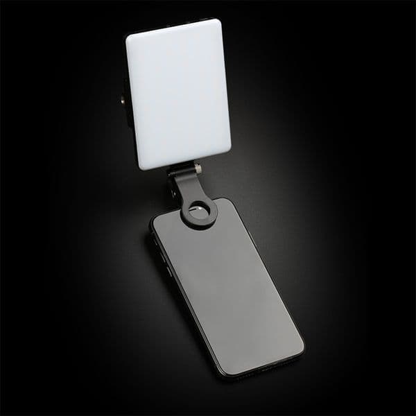 LED Video Conference Light Bi-color 3200K-6500K Protable Selfie Light With Clip For Laptop Conference Live Streaming Fill Light