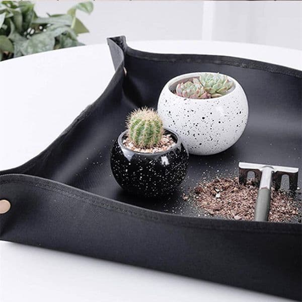 1/2/4PCS Planting Mat 50cm-100cm Gardening Potting Pad Foldable Garden Plant Flower Pot Transplanting Waterproof Mats Plant