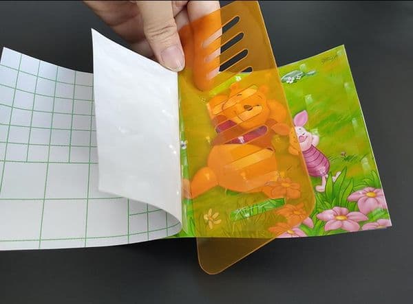 10 pieces High Quality A4/A3 Laminating Film, High Quality Cold Laminating Film For Photo with yellow back