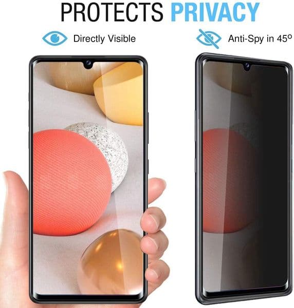 Fit Galaxy A53 5G Anti Glare Privacy Filter Tempered Glass Film AntiSpy Shield Screen Protector for Samsung Galaxy A33 5G Film
