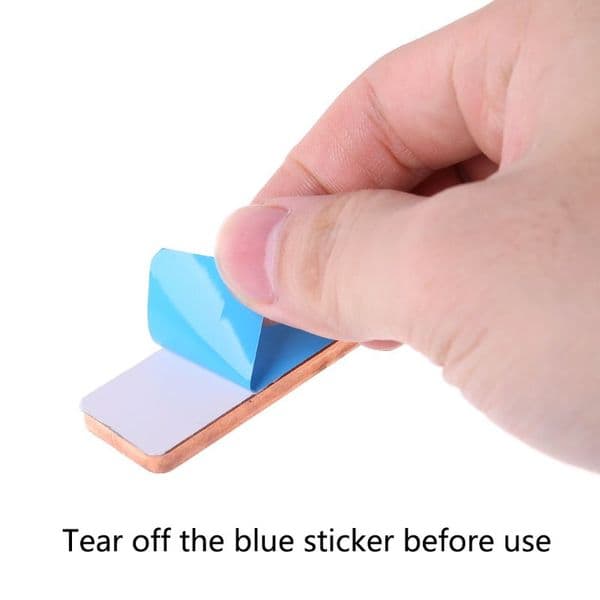 Copper NVME M Heat sink SSD Metal Sheet Thermal Conductivity Silicone Wafer Cooling Fan Heatsink d2cc4