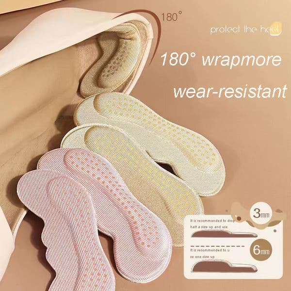 2025 Heel Protector Adjust Size High Heel Sticker Pad Liner Grips Pain Relief Foot Care Insert Women new Insoles for Shoes Accessories