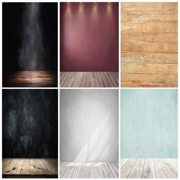 SHENGYONGBAO Wood Board Background For Photography Wooden Plank Floor Newborn Baby Backdrops Photocall Photo Studio 21809OBU-06
