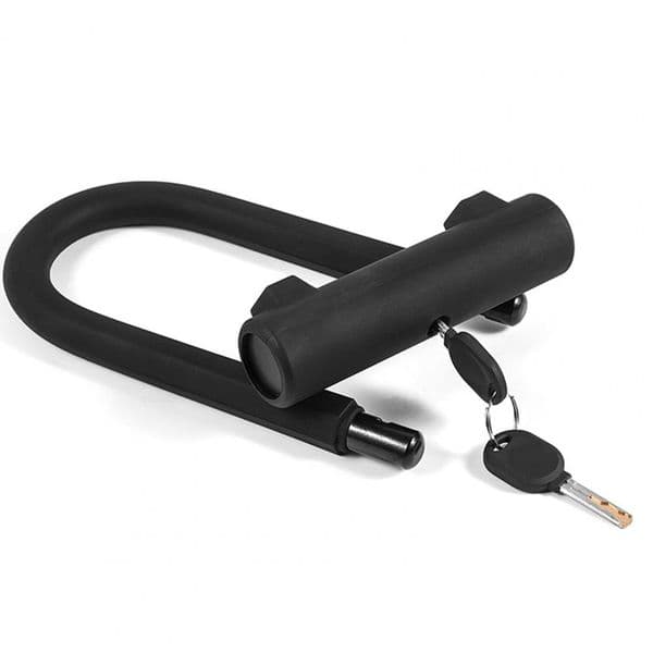 Mountain Bike Road Bike Lock Rainproof Hydraulic Shear Resistance Zinc Alloy Bicycle Motorcycle Scooter Cycling Lock for Scooter