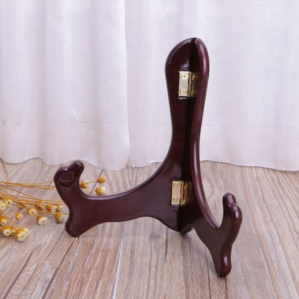 Quality Tea Cake Display Easel Stand Plate Rack Holder For Pu'er Tea 5 6 7 inch R7UB