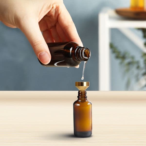 5 Pcs/pack Mini Metal Funnels Filling Small Bottles Transferring Liquid Refill Perfume Essential Oil Dispensing Tool Lab Supplie