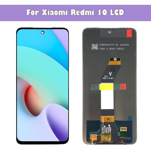 High Quality Screen For Xiaomi Redmi 10 LCD Display Touch Panel Screen Digitizer Assembly For Redmi10 21061119AG LCD