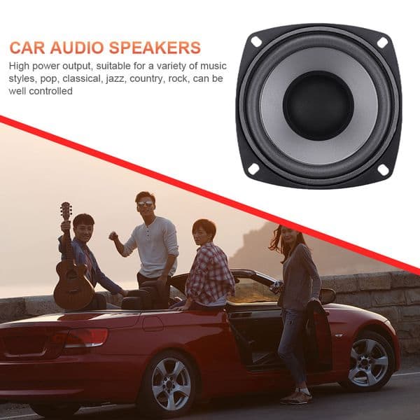 Car HiFi Coaxial Speaker 4/5/6 Inch 400/500/600W 2-Way Universal Auto Full Range Frequency Speakers Audio Music Stereo Subwoofer