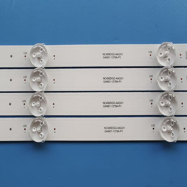 New LED Backlight Strip for 49LJ5550 49UK6200 49UK6300 49LK5700PSC 49UJ630V 49UJ6300 49Lj5500 NC490DUE-AAFX1-41CA NC490DUE-ABFX3