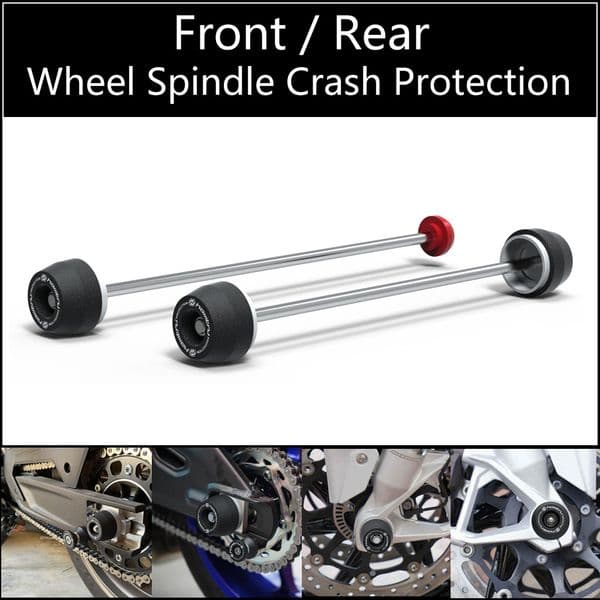 For Aprilia Tuono V4/Factory / Tuono V4 1100 RR/Factory 2011-2023 Front Rear wheel Spindle Crash Protection