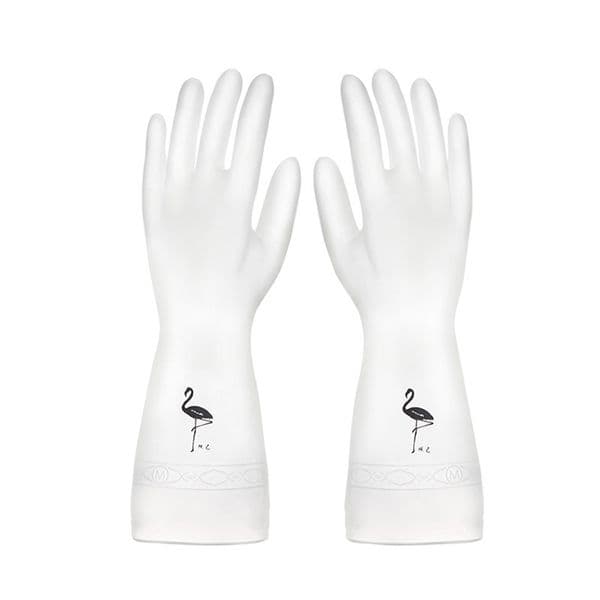 PVC Household Cleaning Gloves Protect Hands Soft and Comfortable Kitchen Gloves for Dishes Housework Kitchen
