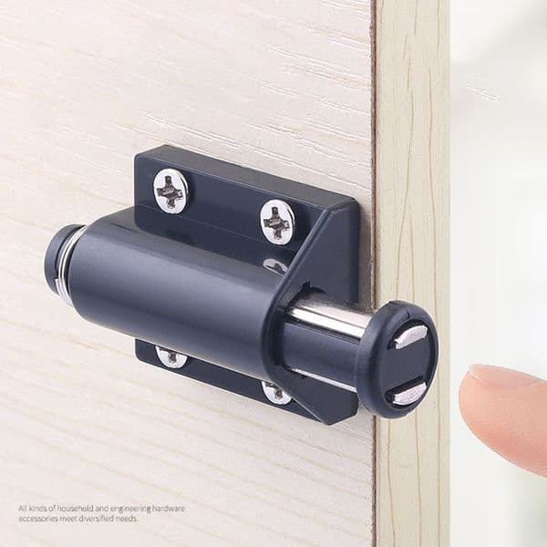 Rebounding Magnetic Catch Door Closers Push To Open Cabinet Door Catch for Wardrobe Cupboard Kitchen Furniture Hardware Knob