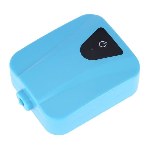Fountain Oxygen Pump Solar Powered/DC Charging Oxygenator Water Pond Aerator with 1 Air Stone Aquarium Airpump 2L/min