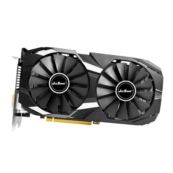 JIESHUO Video card AMD RX 580 8GB 2048SP Gaming graphics card GDDR5 256bit GPU rx580 8g graphics card Desktop Video Office 580Rx