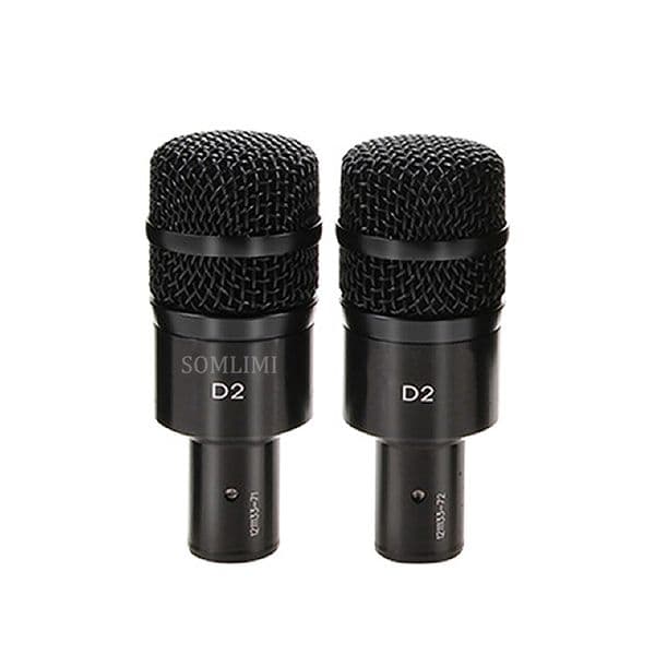 SOM Professional Drum Kit DP7A Seven Piece Fully Metal Wired Kit Bass Mic Instrument Condenser Microphone