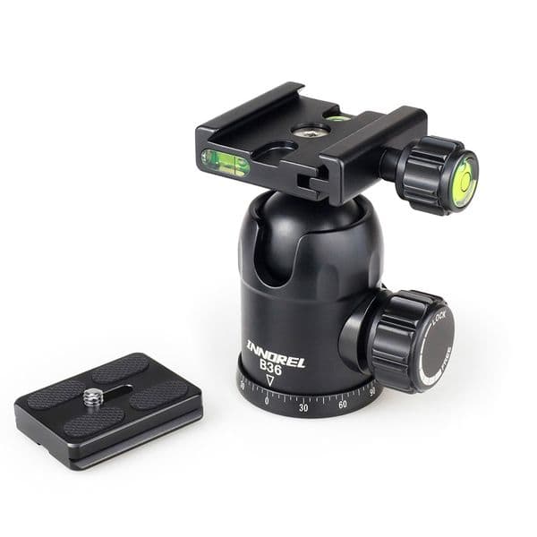 INNOREL RT50 Professional Aluminium Alloy Camera Tripod Video Monopod Travel Compact Tripod with Quick Release Plate & Ball Head