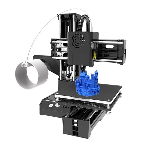 EasyThreed K7/K9 Mini Desktop Children 3D new 2025 Printer 100*100*100mm Print Mute Printing with TF Card PLA Sample Filament