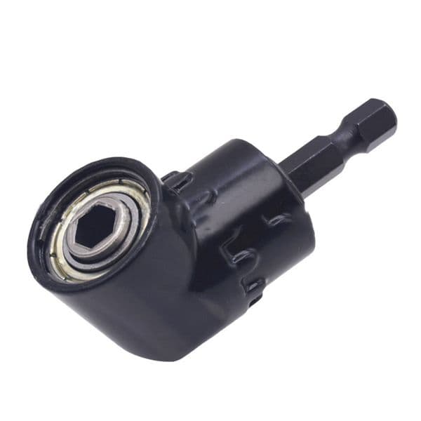 Hex drill bit Right Angle Drill Adapter Hole Wood Right Angle Drill Steel 1/4'' Hex Shank 1Pcs Adapter Attachment